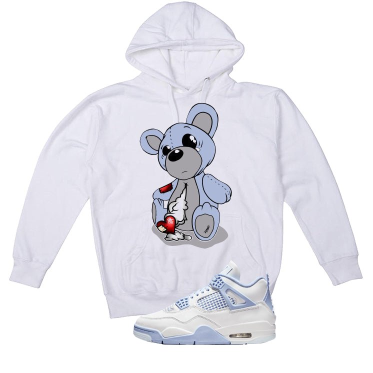 Air Jordan 4 WMNS Forget Me Not White T-Shirt (Big Teddy)| illcurrency