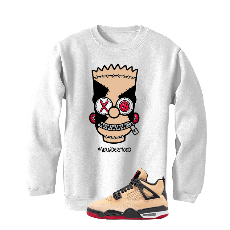 Air Jordan 4 Pizza (GS) White T-Shirt (Misunderstood)| illcurrency
