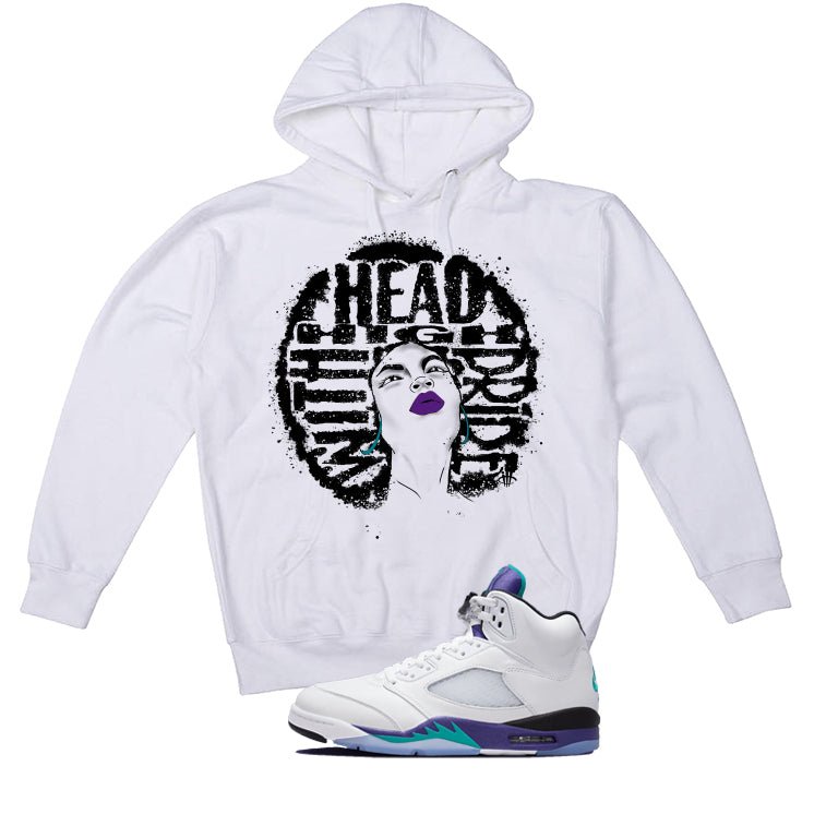 Air Jordan 5 OG Grape White T-Shirt (Head High)| illcurrency
