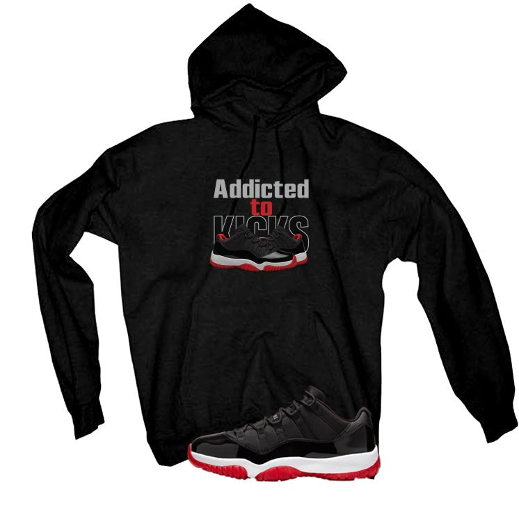 Air Jordan 11 Low Bred Black T-Shirt (addicted to kicks)| illcurrency