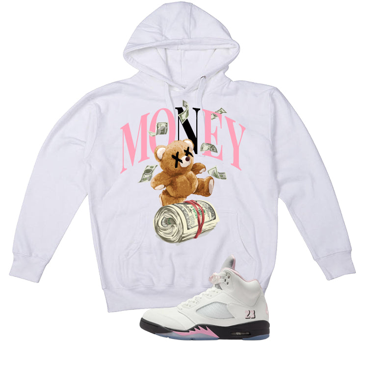 Air Jordan 5 OG 35th Anniversary Matching T-Shirt, Sweatshirts & Hoodies White T-Shirt (Money Bear)| illcurrency