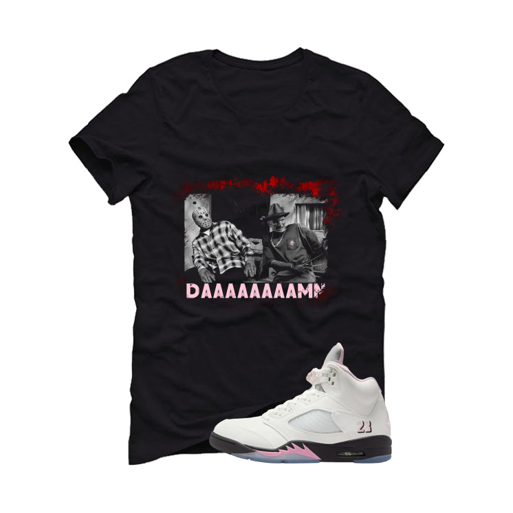 Air Jordan 5 OG 35th Anniversary Matching T-Shirt, Sweatshirts & Hoodies Black T-Shirt (daaaamn)| illcurrency