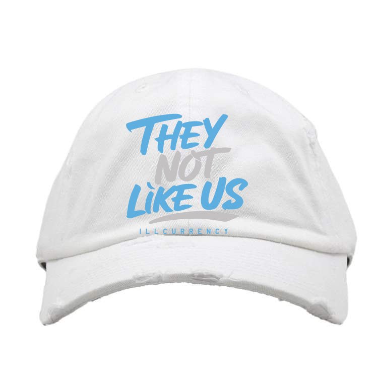 Air Jordan 3 Racer Blue 2021 Matching T-Shirt, Sweatshirts, & Hoodies White Hat (They not like us)| illcurrency