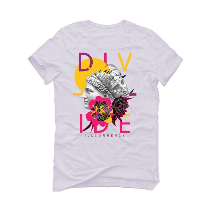 J Balvin x Air Jordan 3 Medellin Sunset - White T-Shirt (Divide)