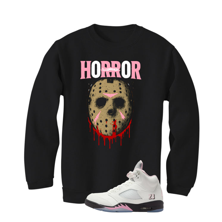 Air Jordan 5 OG 35th Anniversary Matching T-Shirt, Sweatshirts & Hoodies Black T-Shirt (Jason Horror)| illcurrency
