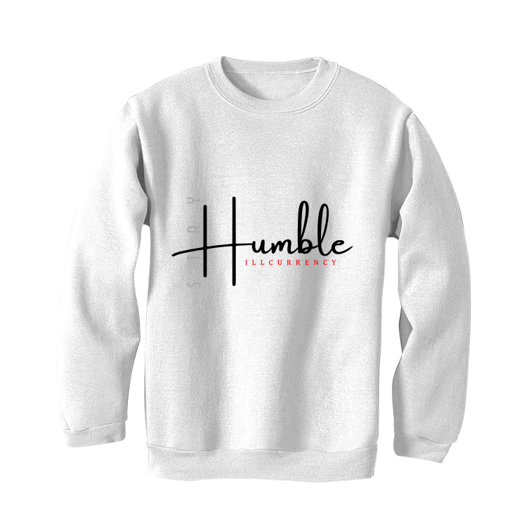 Air Jordan 4 White Cement White T-Shirt (Stay Humble)| illcurrency