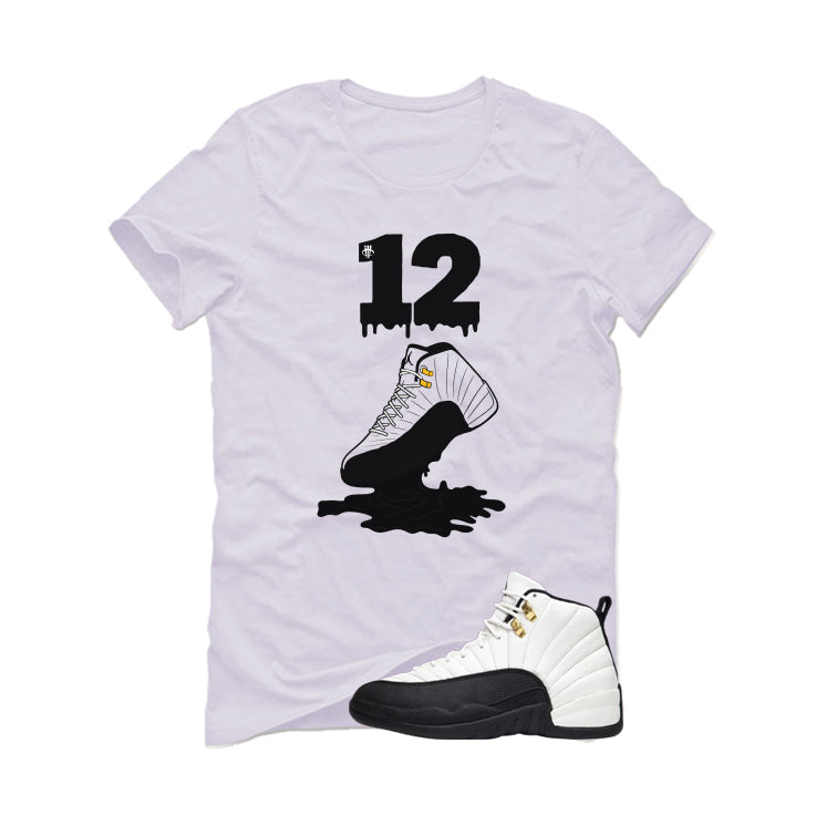 Air Jordan 12 Taxi Matching T-Shirt, Sweatshirts & Hoodies White T-Shirt (Taxi's)| illcurrency