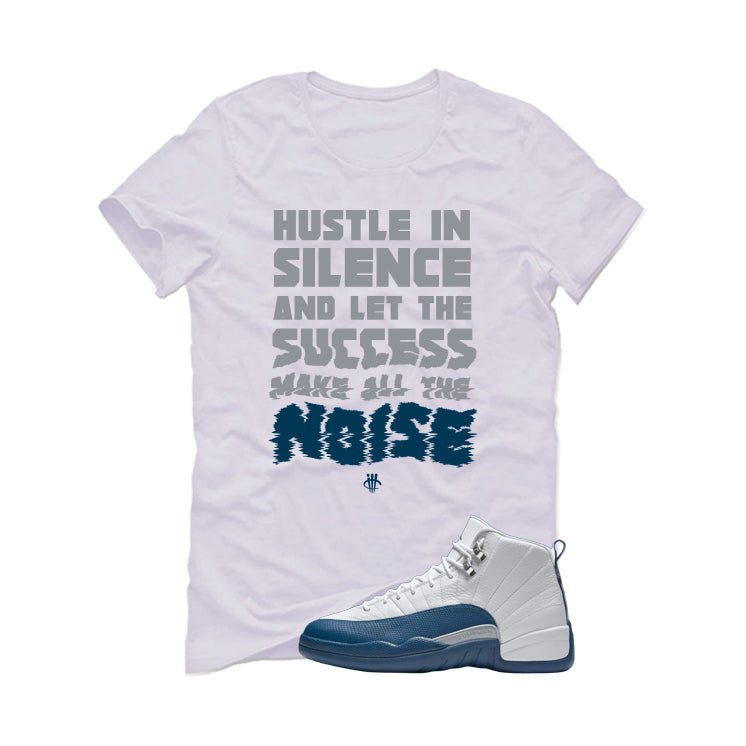 Air Jordan 12 French Blue White T-Shirt (Noise)| illcurrency