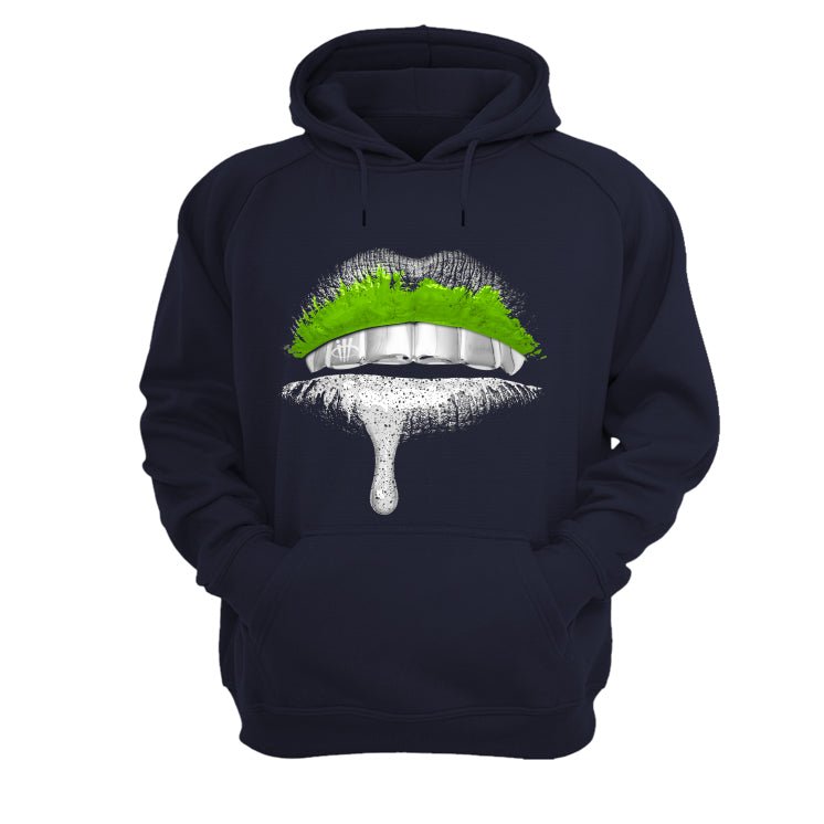 Hugo Covarrubias Molina’s Air Jordan 3 “Doernbecher”| ILLCURRENCY Navy Blue T-Shirt (Lips)