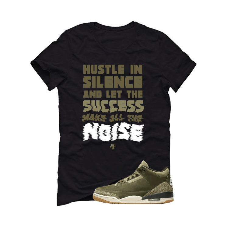 Air Jordan 3 Family Affair Matching T-Shirt, Sweatshirts & Hoodies Black T-Shirt (Noise)| illcurrency