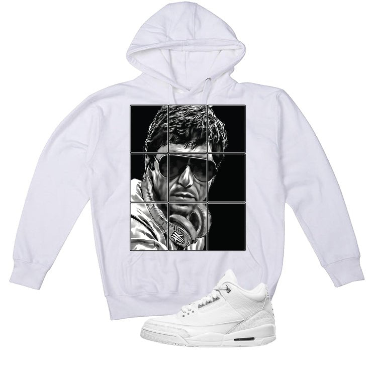 Air Jordan 3 Pure Money White T-Shirt (Pacino)| illcurrency