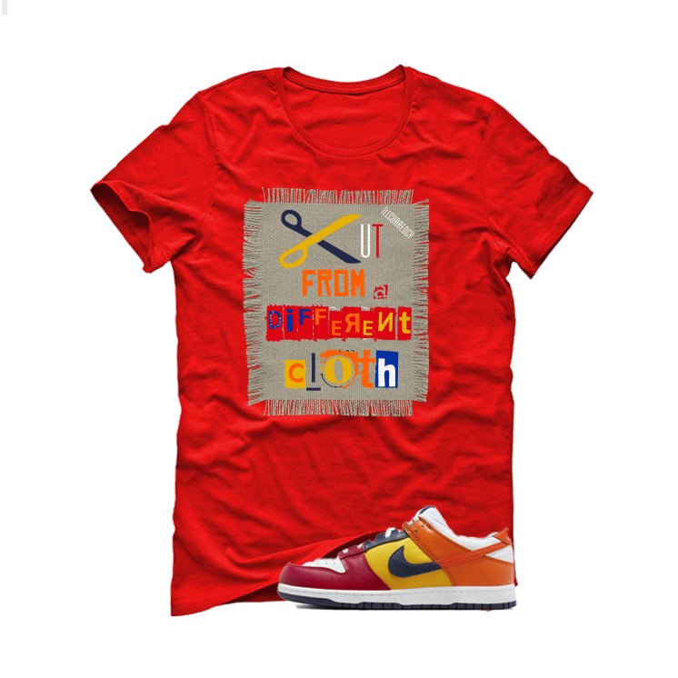 Nike Dunk Low CO.JP What The Red T-Shirt (Cut from a different cloth)| illcurrency