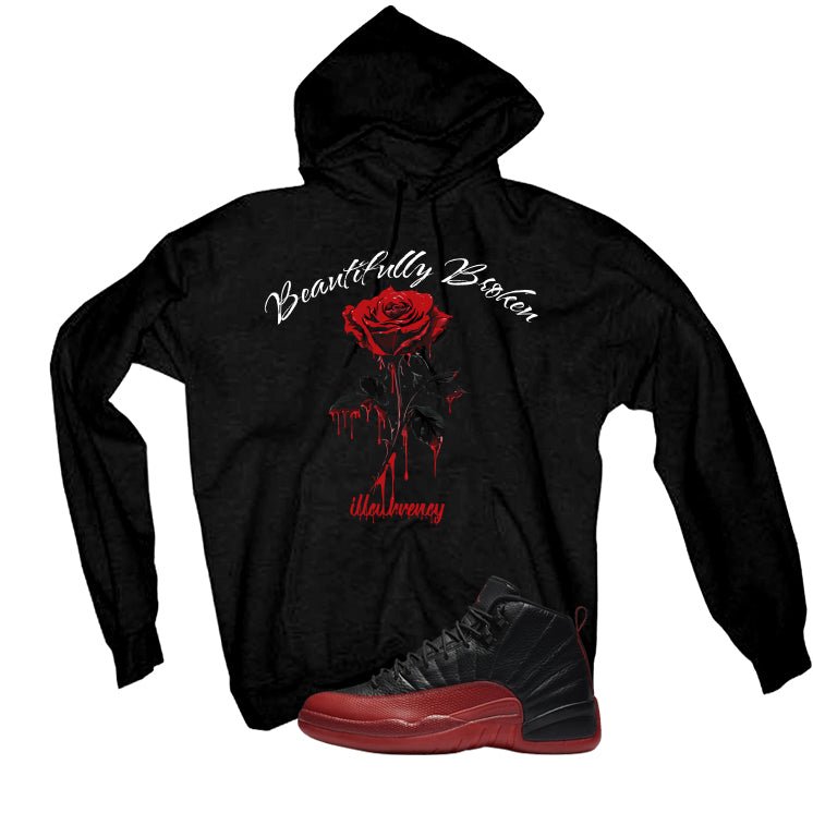 Air Jordan 12 Flu Game 2025 Black T-Shirt (Beautifully Broken)| illcurrency