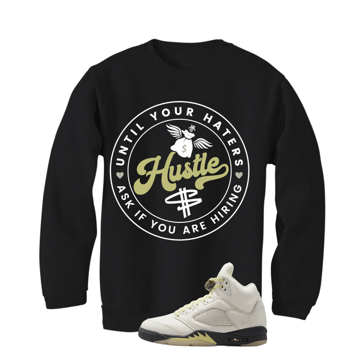 Air Jordan 5 WMNS Luminous Green Black T-Shirt (Haters Catch Up)| illcurrency