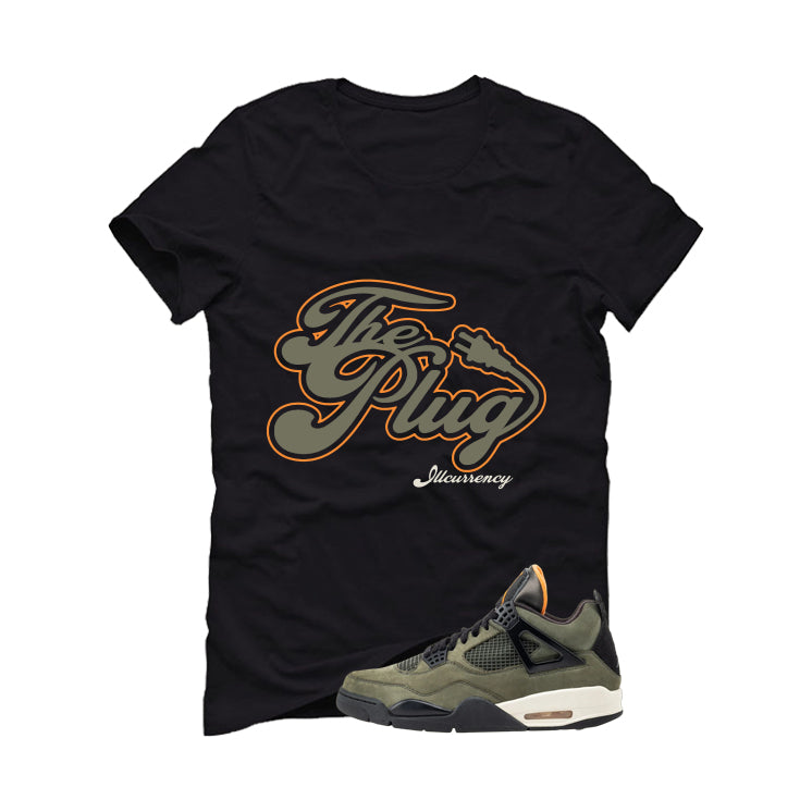 Undefeated x Air Jordan 4 Black T-Shirt (The Plug)| illcurrency