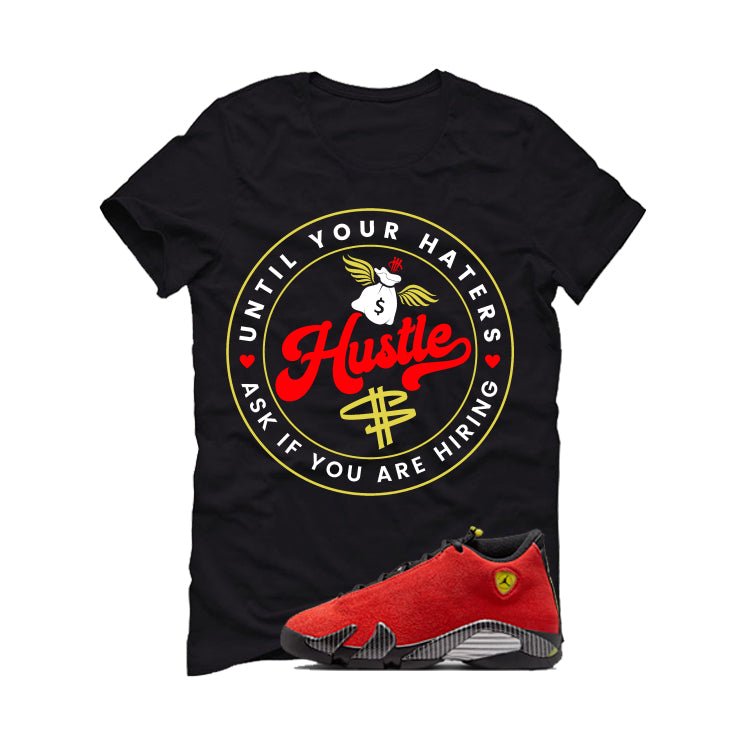Air Jordan 14 Ferrari Black T-Shirt (Haters Catch Up)| illcurrency