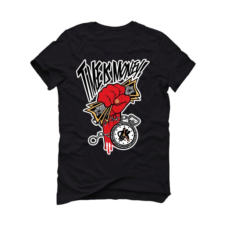 DTLR x New Balance 9060 “Fire Sign” | illcurrency Black T-Shirt (Time Is Money)