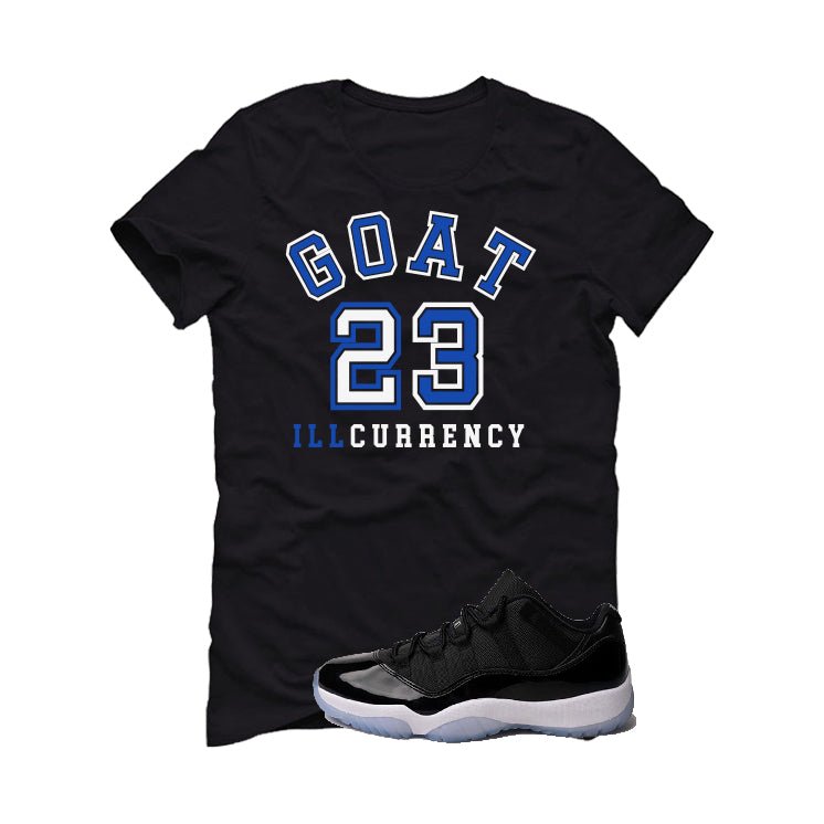Air Jordan 11 Low “Space Jam” | illcurrency Black T-Shirt (GOAT 23)