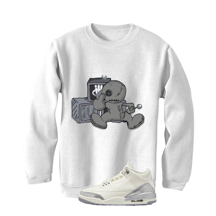 Air Jordan 3 WMNS Sail White T-Shirt (Fck You)| illcurrency