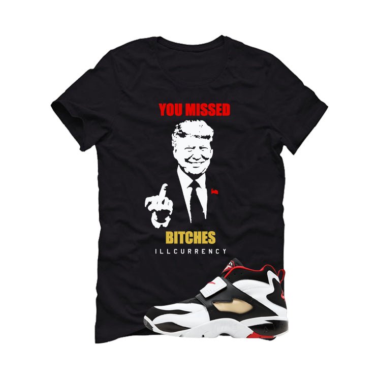 Nike Air Diamond Turf Falcons Black T-Shirt (Trump you missed)| illcurrency