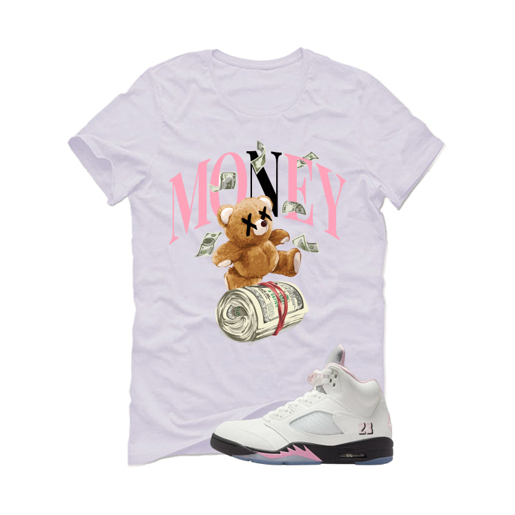 Air Jordan 5 OG 35th Anniversary Matching T-Shirt, Sweatshirts & Hoodies White T-Shirt (Money Bear)| illcurrency