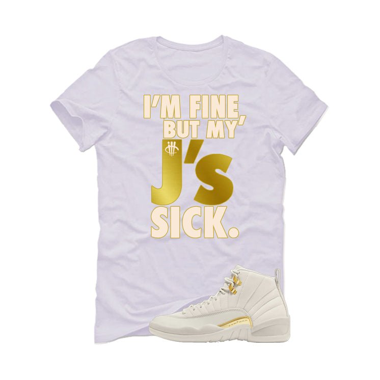Air Jordan 12 WMNS Phantom White T-Shirt (J'S ARE SICK)| illcurrency