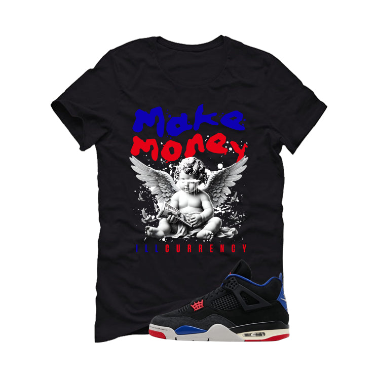 Air Jordan 4 Rare Air Black T-Shirt (Make Money)| illcurrency