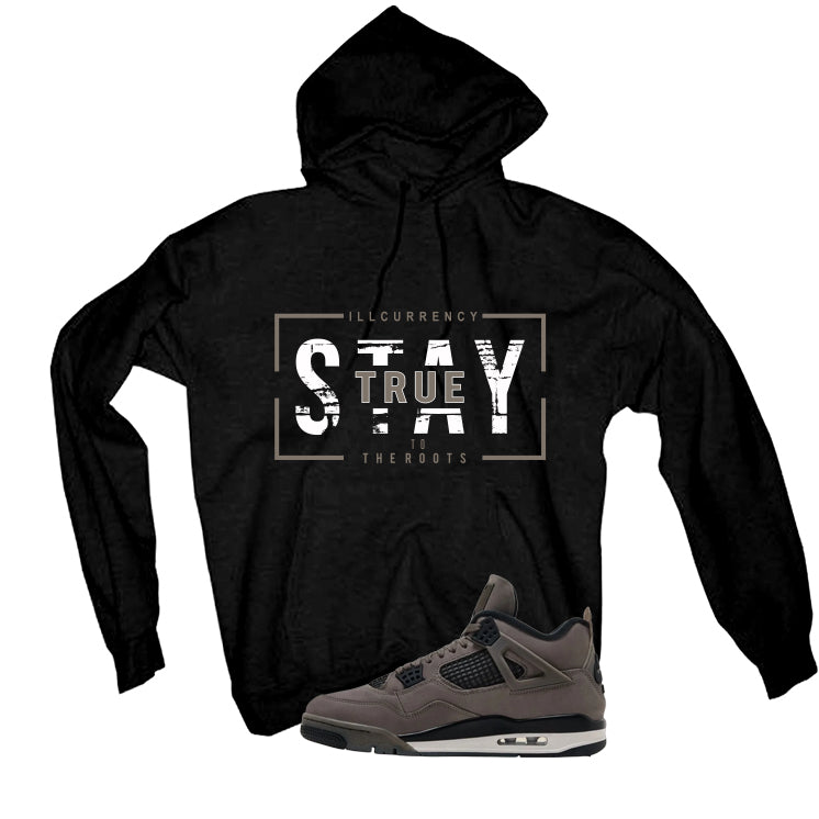 Air Jordan 4 Cave Stone Black T-Shirt (Stay True)| illcurrency