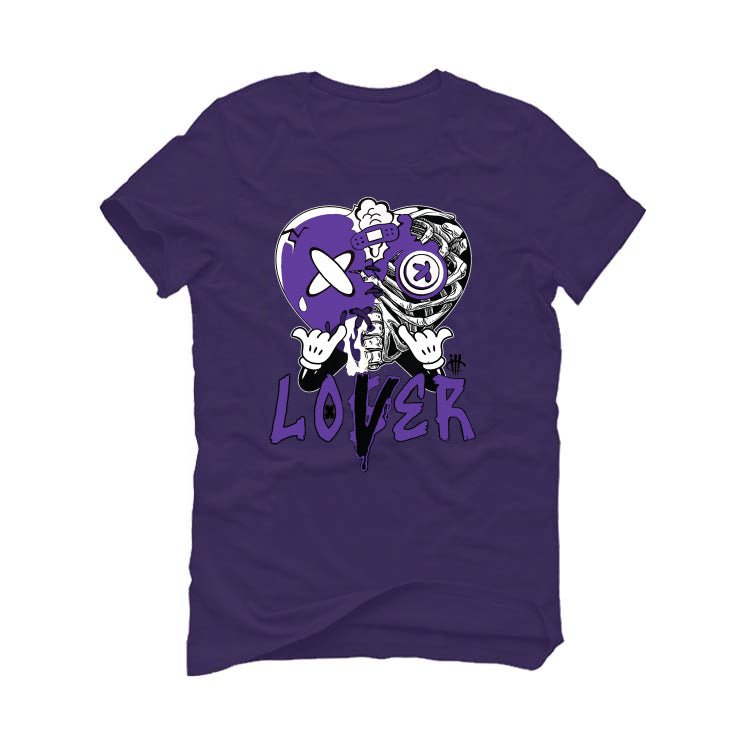 Nike SB Dunk Low “Court Purple” | illcurrency Purple T-Shirt (Lover Heart)