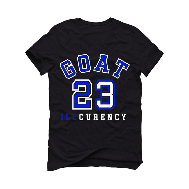 Air Jordan 2 Low Varsity Royal - Black T-Shirt (GOAT 23)