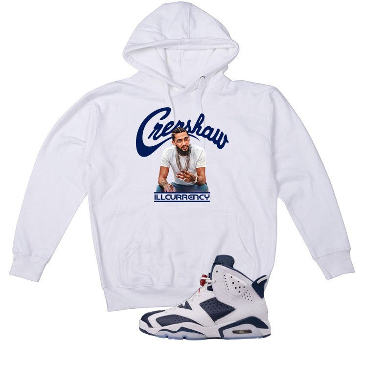 Air Jordan 6 Olympic White T-Shirt (Crenshaw)| illcurrency