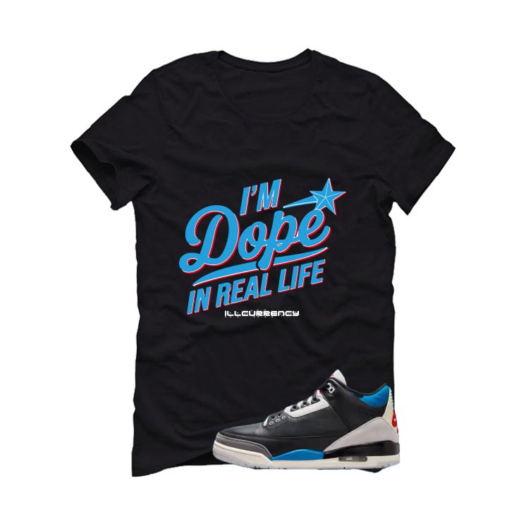 Air Jordan 3 OG Rare Air Black T-Shirt (DOPE)| illcurrency