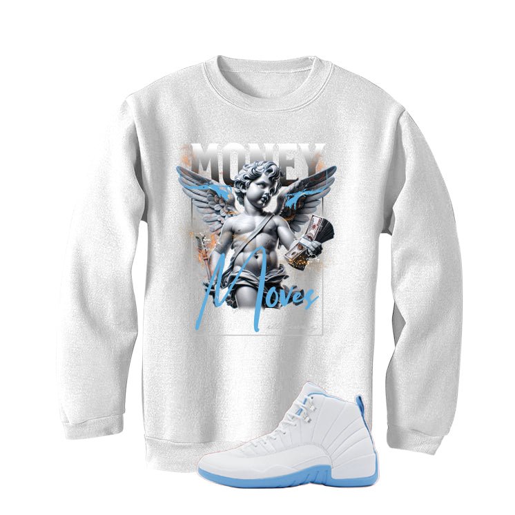 Air Jordan 12 Melo White T-Shirt (Money Moves)| illcurrency