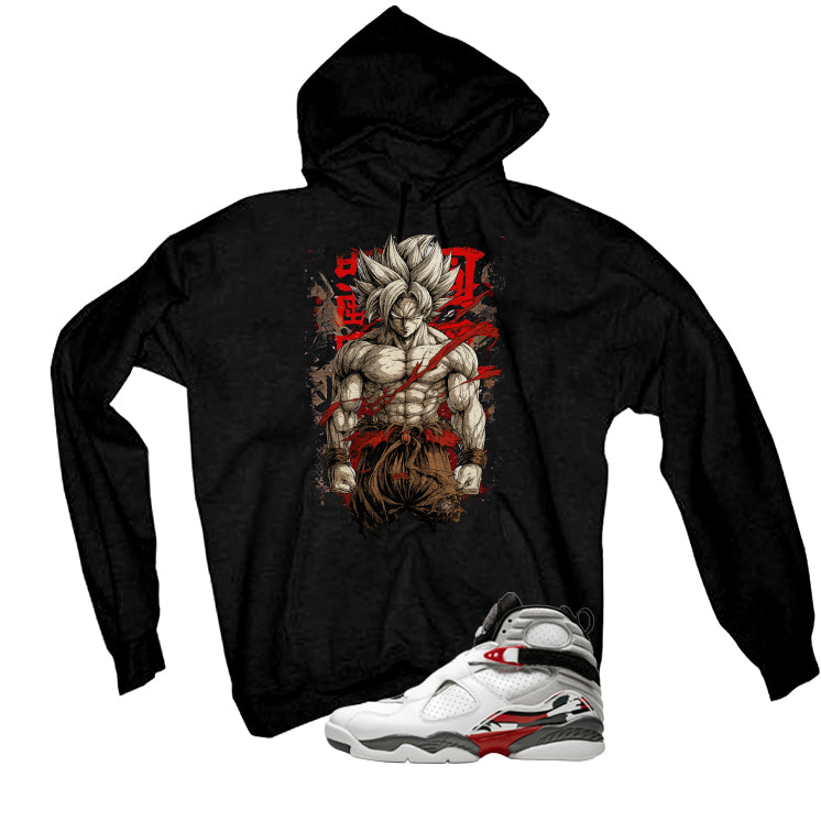 Air Jordan 8 Bugs Bunny Matching T-Shirt, Sweatshirts & Hoodies Black T-Shirt (Goku)| illcurrency