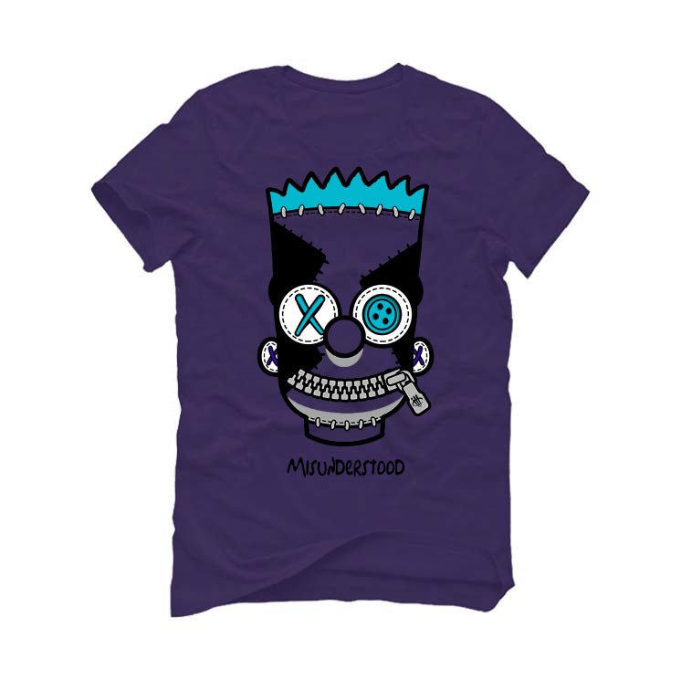 Air Jordan 6 Retro Aqua Purple T-Shirt (MISUNDERSTOOD)