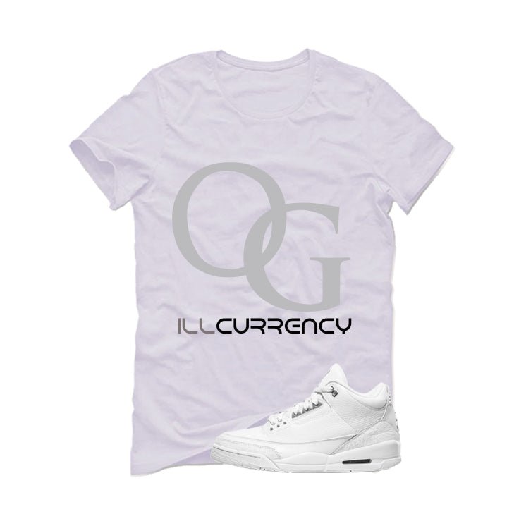 Air Jordan 3 Pure Money White T-Shirt (OG)| illcurrency