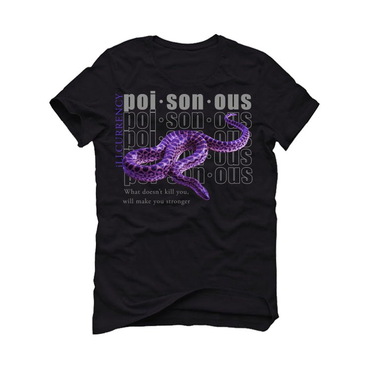 Air Jordan 13 Retro Purple Venom - Black T-Shirt (POISONOUS)