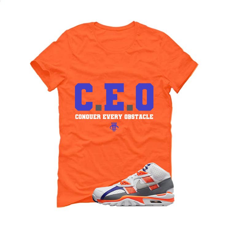 Bo Jackson’s Nike Air Trainer SC Auburn Orange T-Shirt (CEO)| illcurrency