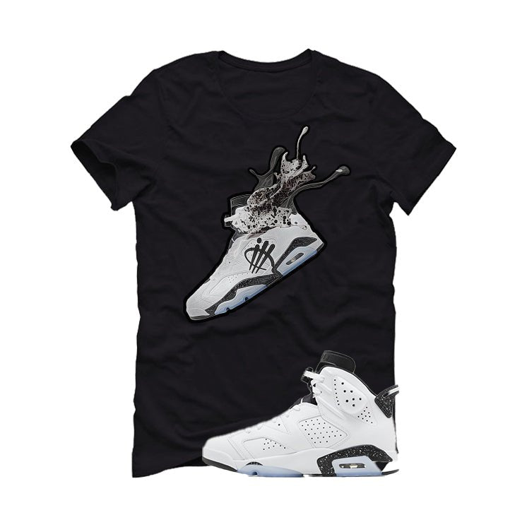 Air Jordan 6 Reverse Oreo Black T-Shirt (SPLASH 6)| illcurrency