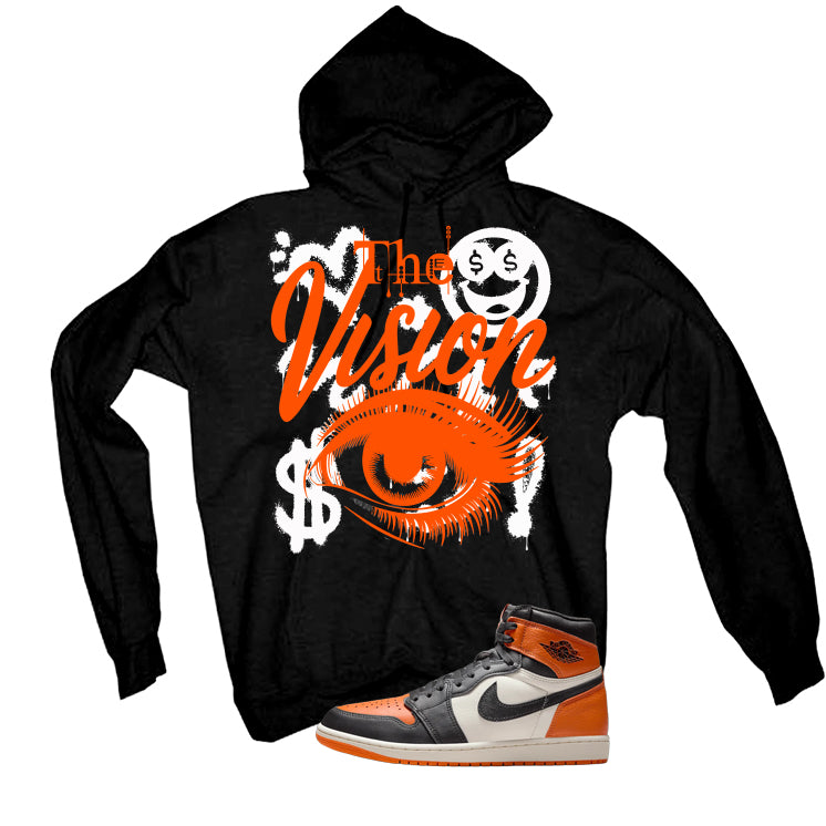 Air Jordan 1 High OG Shattered Backboard Black T-Shirt (The Vision)| illcurrency