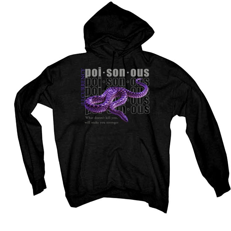 Air Jordan 13 Retro Purple Venom - Black T-Shirt (POISONOUS)