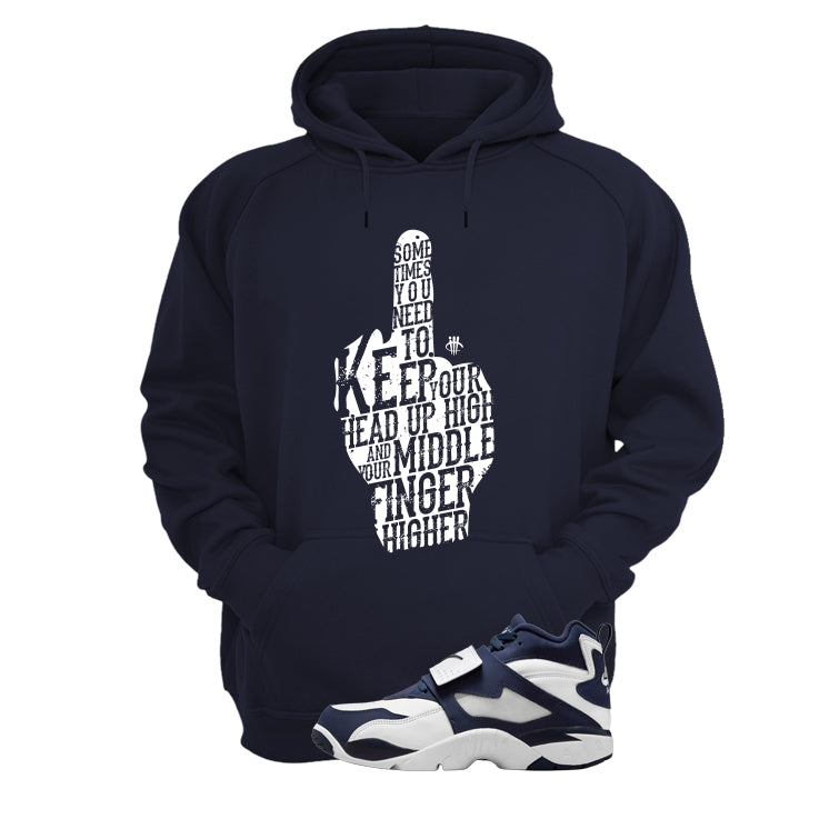 Nike Air Diamond Turf Cowboys Matching T-Shirt, Sweatshirts & Hoodies Navy Blue T-Shirt (Middle Finger)| illcurrency