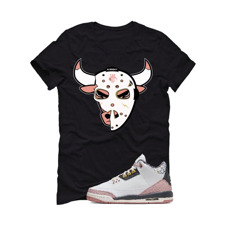 GS Air Jordan 3 “Red Stardust” | illcurrency Black T-Shirt (Jason Bully)