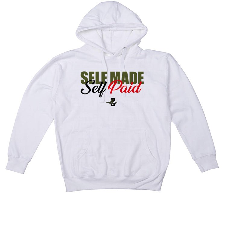 Travis Scott x Air Jordan 1 Low OG "Olive" WMNS | ILLCURRENCY White T-Shirt (Self Made Self Paid)