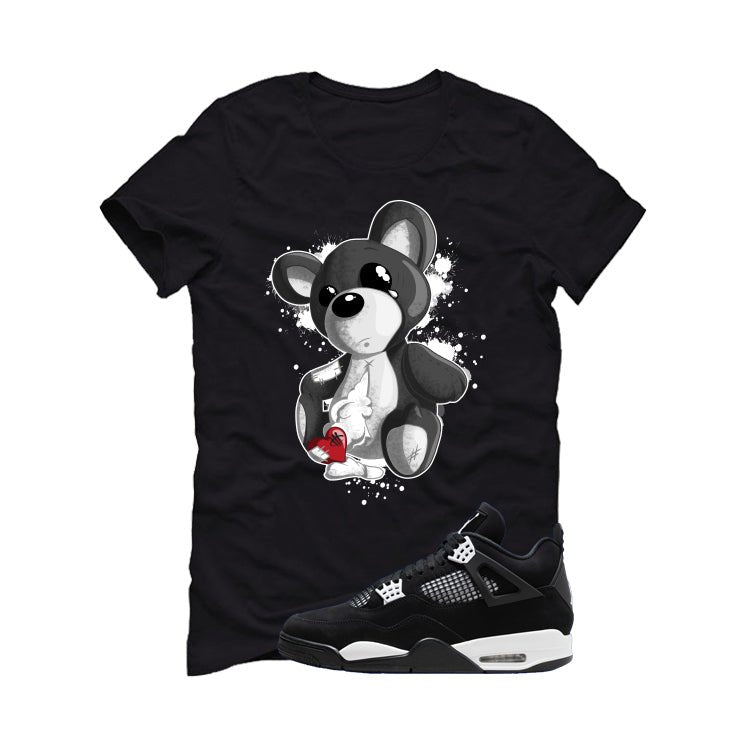 Air Jordan 4 White Thunder Black T-Shirt (Big Teddy)| illcurrency