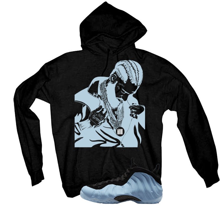 Nike Air Foamposite One Psychic Blue Black T-Shirt (Nipsey)| illcurrency