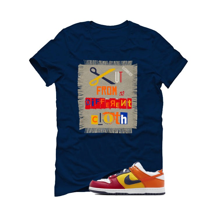 Nike Dunk Low CO.JP What The Navy Blue T-Shirt (Cut from a different cloth)| illcurrency