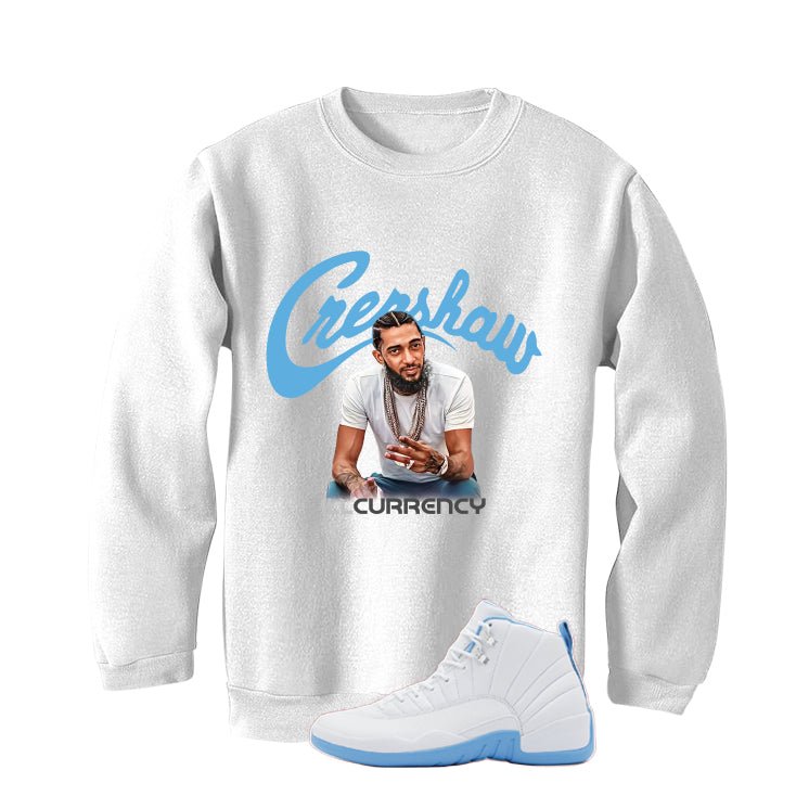 Air Jordan 12 Melo White T-Shirt (Crenshaw)| illcurrency