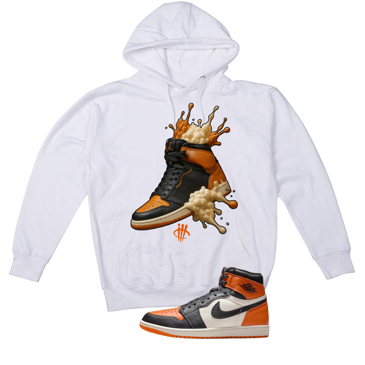 Air Jordan 1 High OG Shattered Backboard White T-Shirt (Splash Shoe)| illcurrency