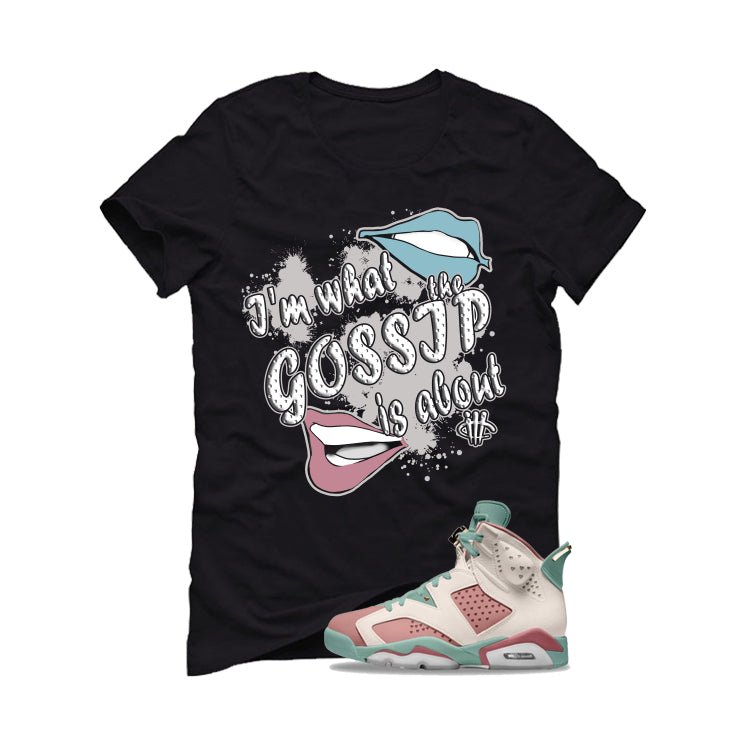 Air Jordan 6 Doernbecher Black T-Shirt (Gossip)| illcurrency